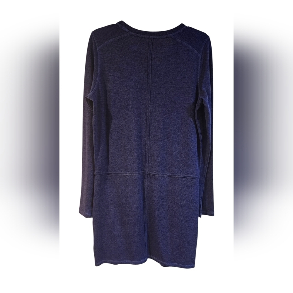 Marc New York - Fitted Knitted Sport Sweater Scoop Neck Dress - Picture 3 of 7